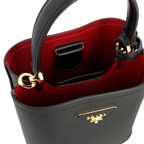 prada small double bucket bag|Prada bucket bags for women.